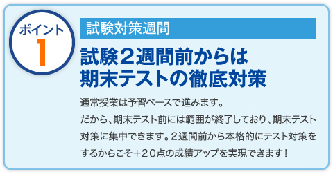 試験対策週間