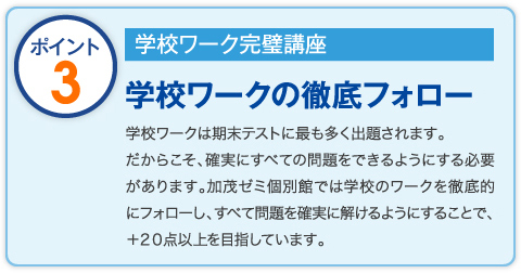 学校ワーク完璧講座
